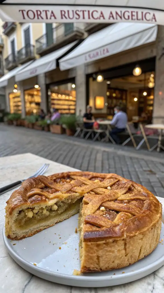 TORTA RUSTICA ANGELICA splendidamente impiattato