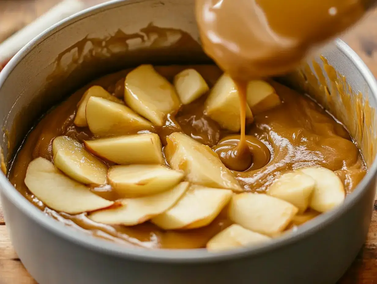 Torta di Mele Caramellate e Yogurt