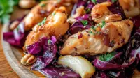 Straccetti di Pollo Radicchio e Noci