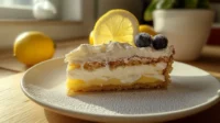 Torta con Crema al Limone e Mascarpone 🍋