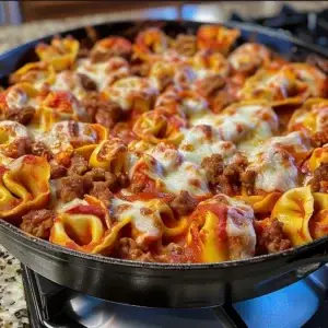 Tortellini alla Pizza per Amanti della Carne