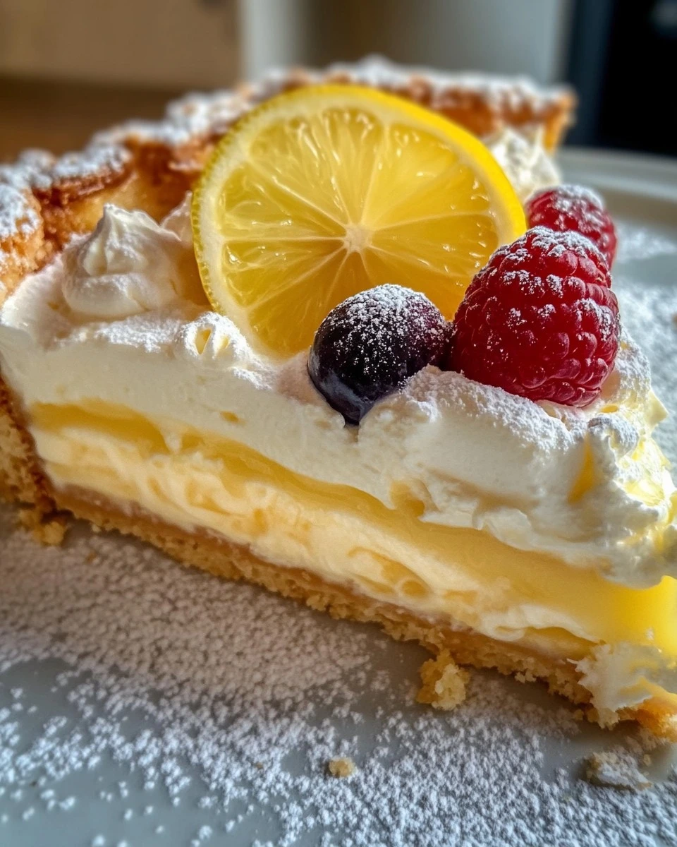 Torta con Crema al Limone e Mascarpone
