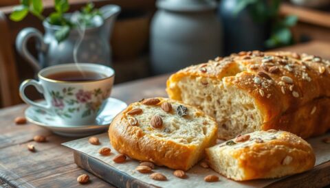 Almond Tea Bread
