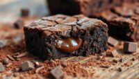 Biscotti Brownie al Cuore di Cioccolato 🍫🍪