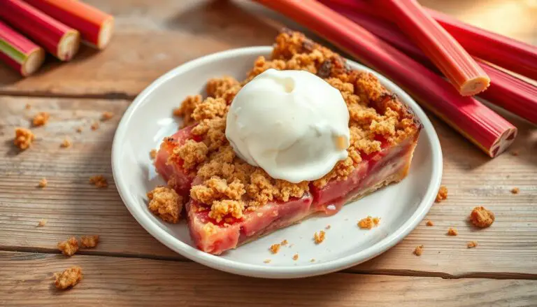 English Rhubarb Crumble