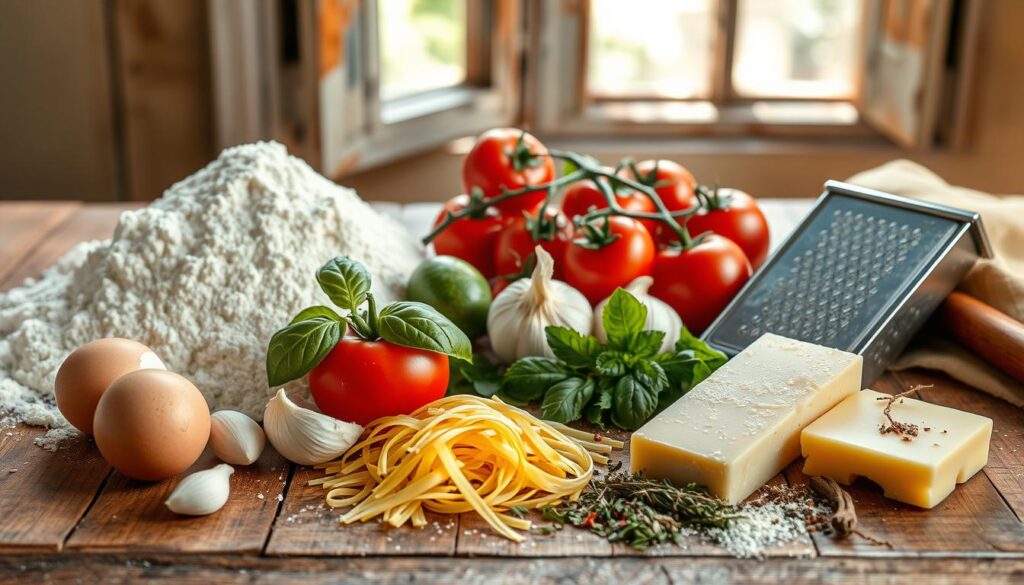 Ingredienti per la pasta