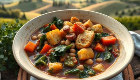 Ribollita, zuppa toscana, ricetta tradizionale