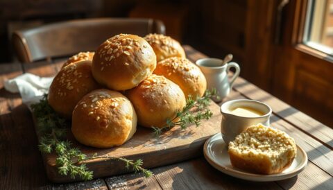 Scottish Oatmeal Rolls