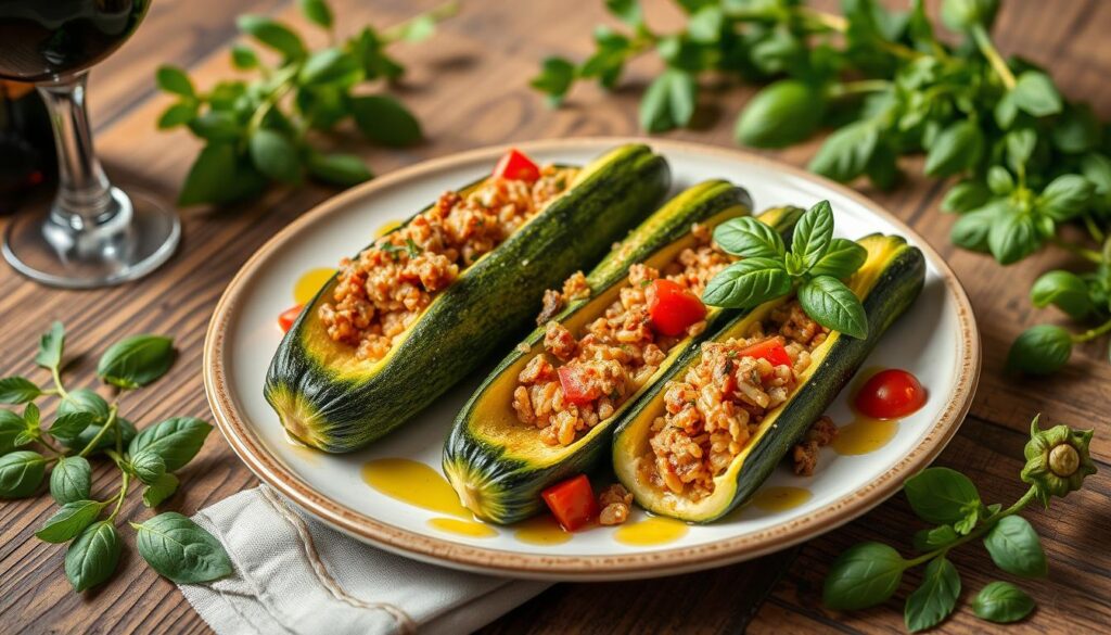Zucchine Ripiene ricetta italiana