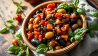 caponata siciliana, ricetta tradizionale