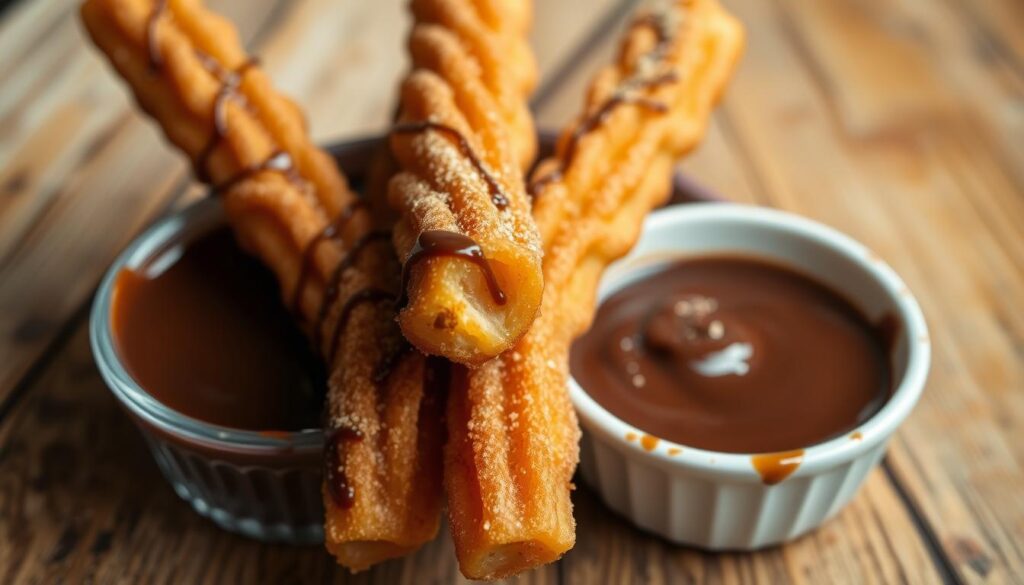 churros con cioccolato