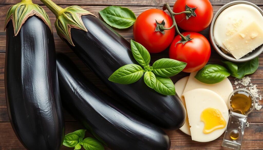 ingredienti Melanzane alla Parmigiana ingredienti Melanzane alla Parmigiana