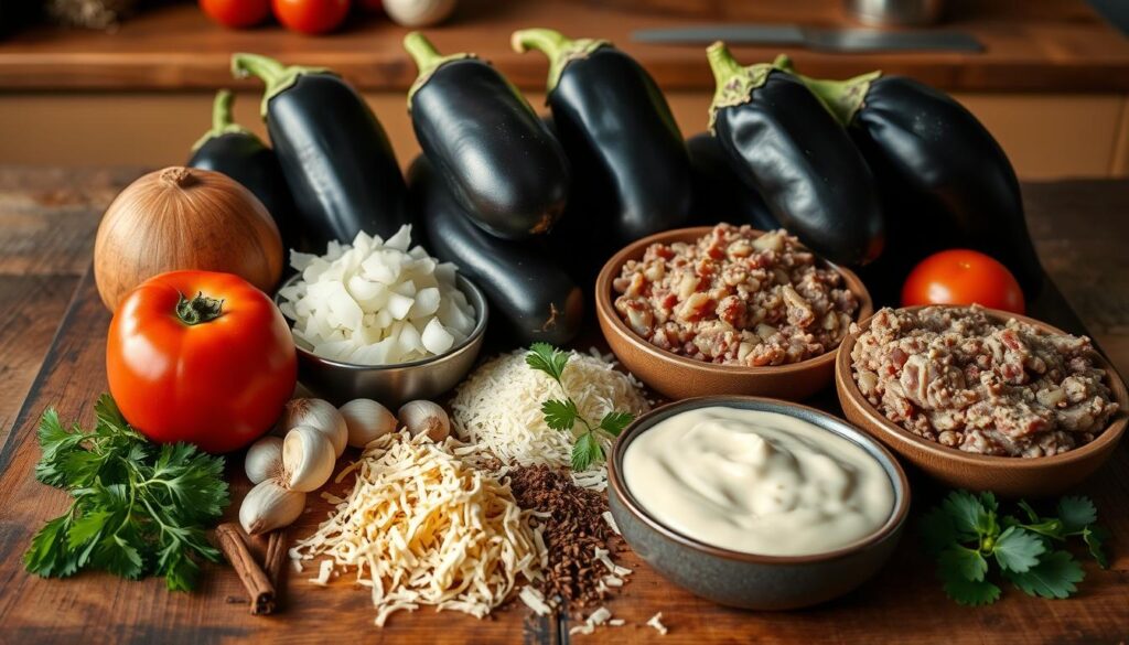 ingredienti Moussaka ingredienti Moussaka