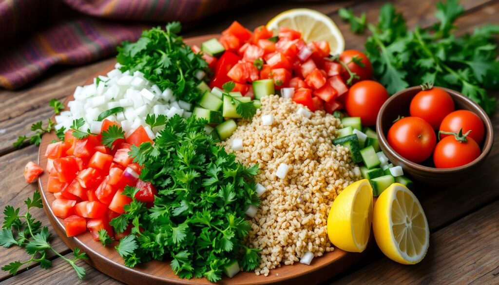 ingredienti Tabbouleh ingredienti Tabbouleh