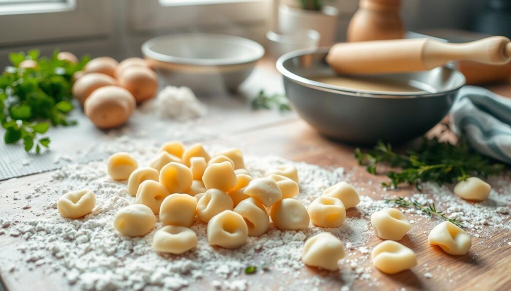 preparazione gnocchi preparazione gnocchi