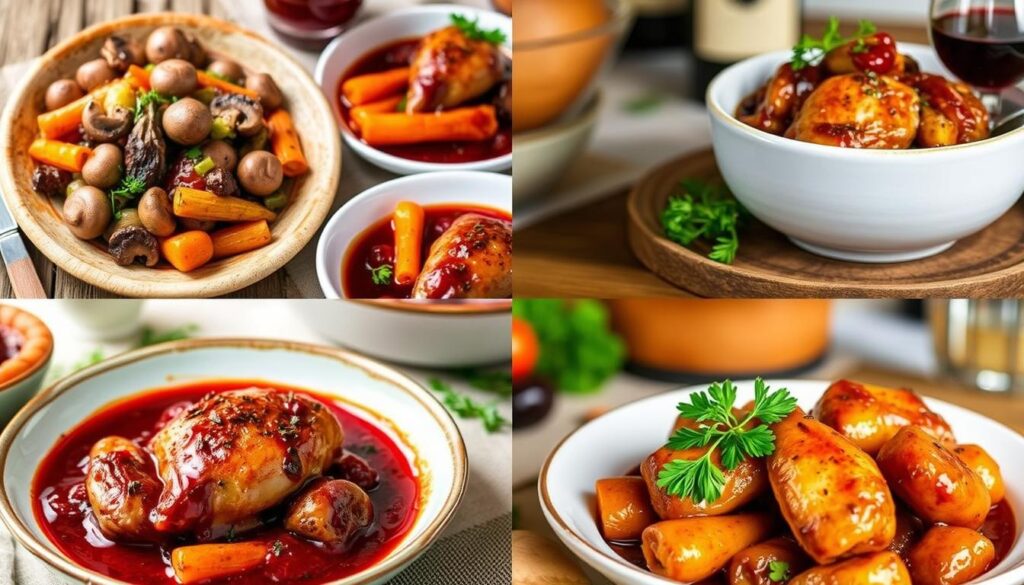 varianti Coq au Vin varianti Coq au Vin