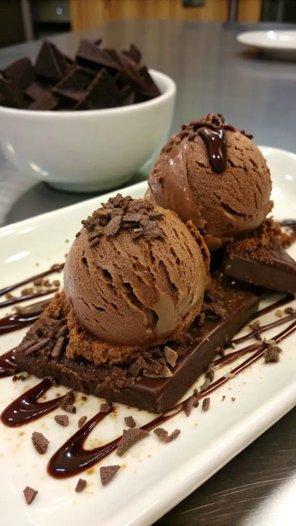 Preparazione passo-passo di Double Chocolate Ice Cream