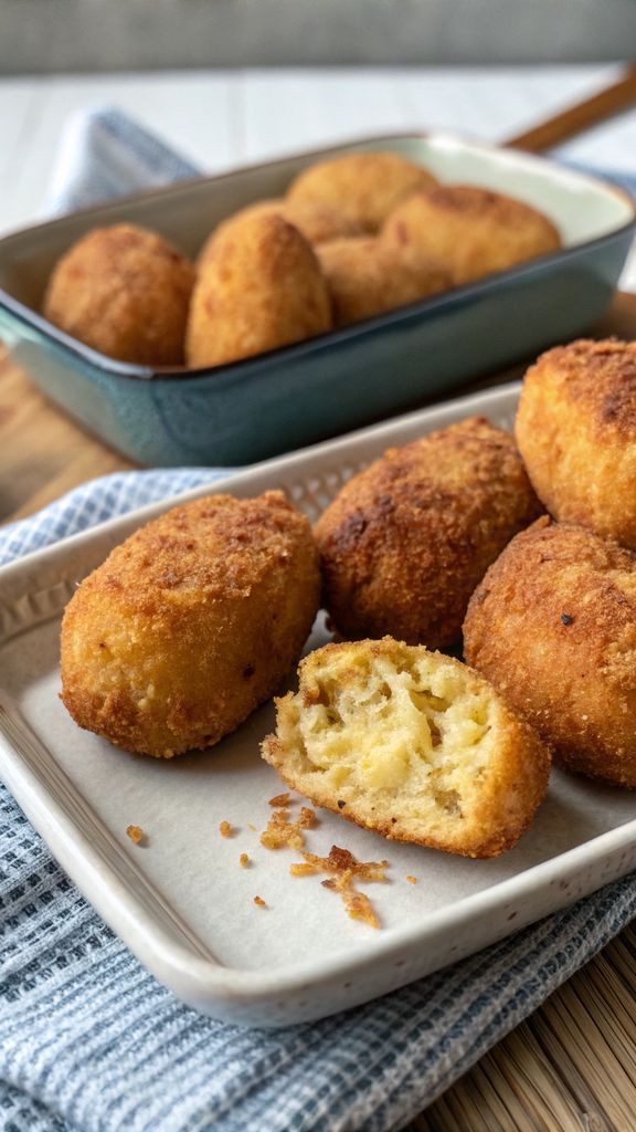Preparazione passo-passo di Crocchette di patate al forno