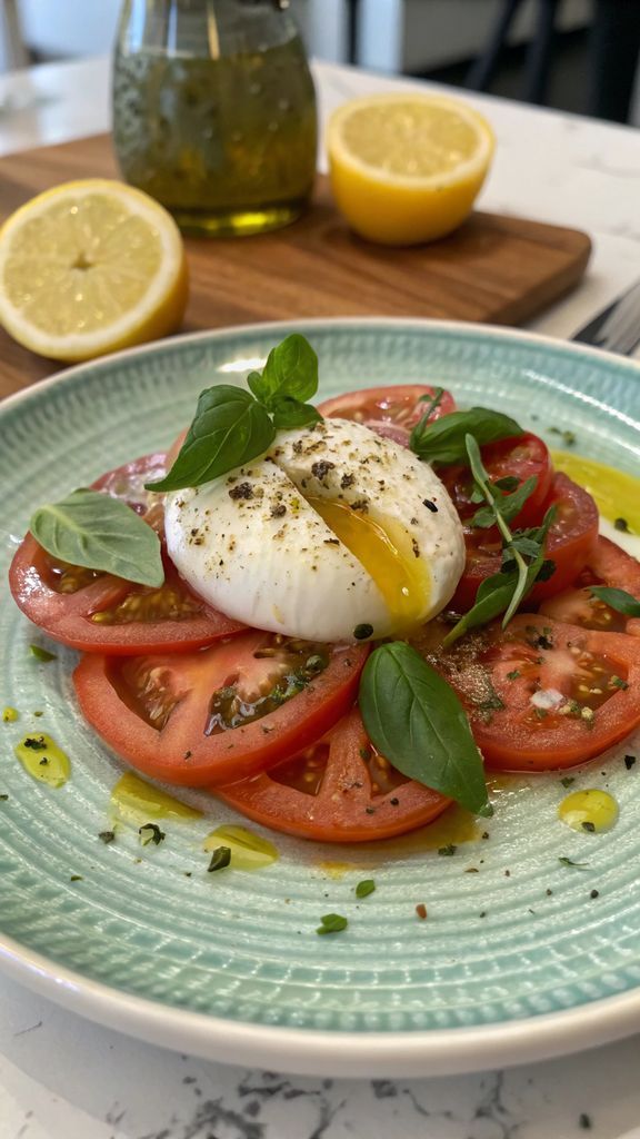 Preparazione passo-passo di Caprese al limone di Sal De Riso