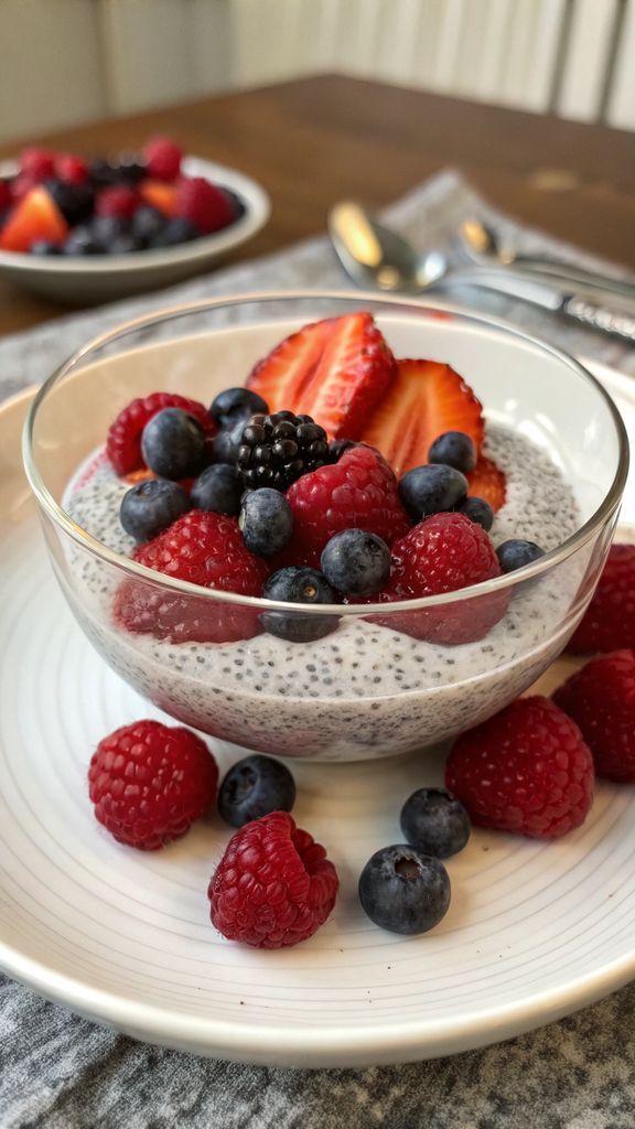 Chia Pudding con Frutta