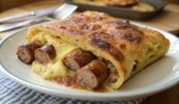 Un delizioso piatto di Pancake Sausage Casserole