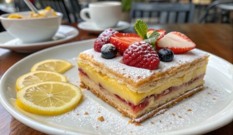 Un delizioso piatto di Limoni dolci