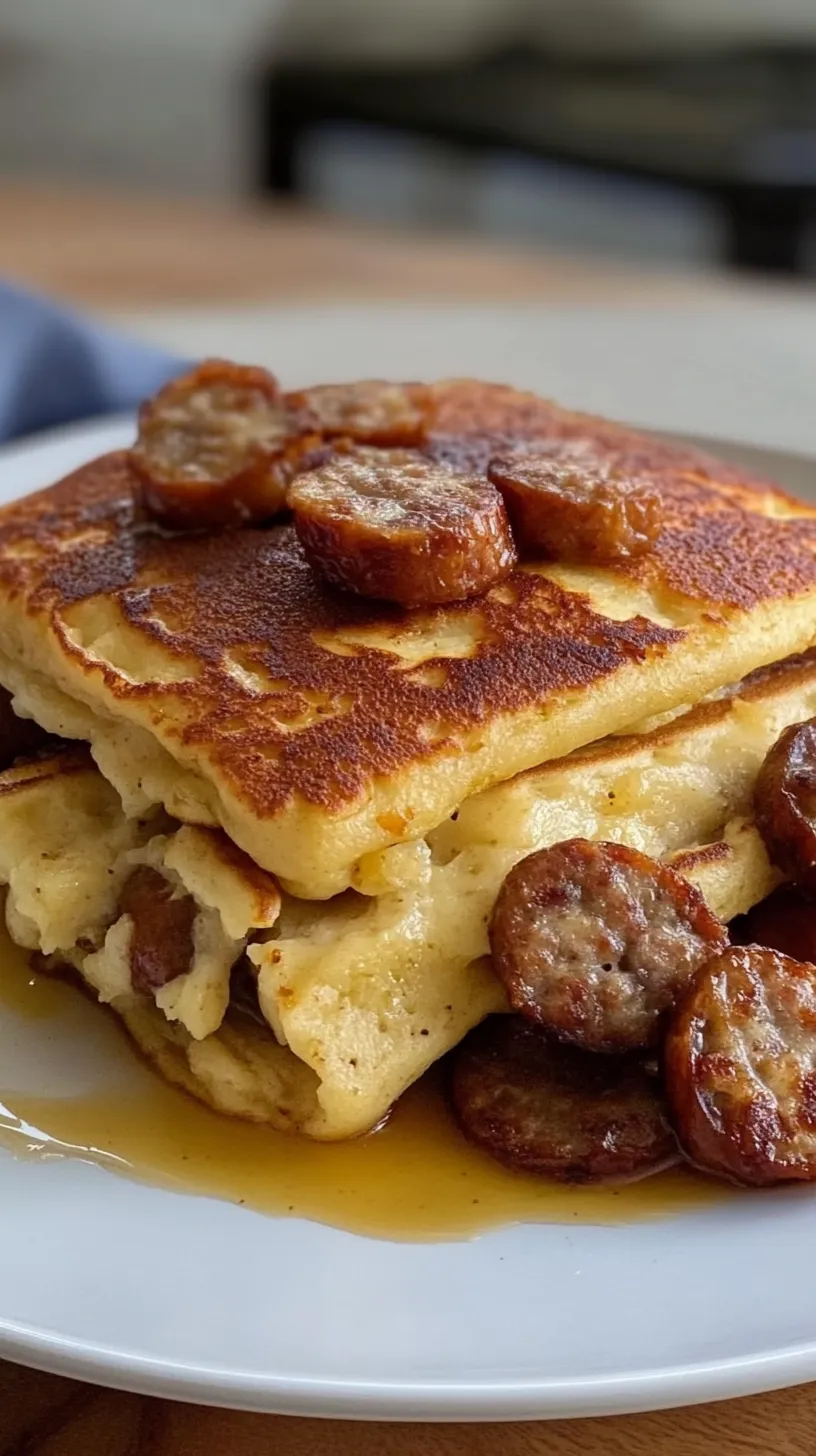 Pancake Sausage Casserole