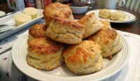 Un delizioso piatto di Billion Dollar Buttery Biscuits