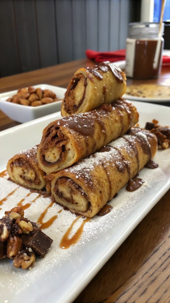 Preparazione passo-passo di Peanut Butter Cup French Toast Rolls