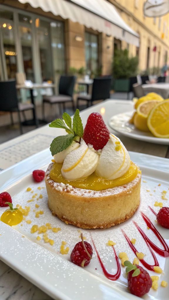 Limoni dolci splendidamente impiattato