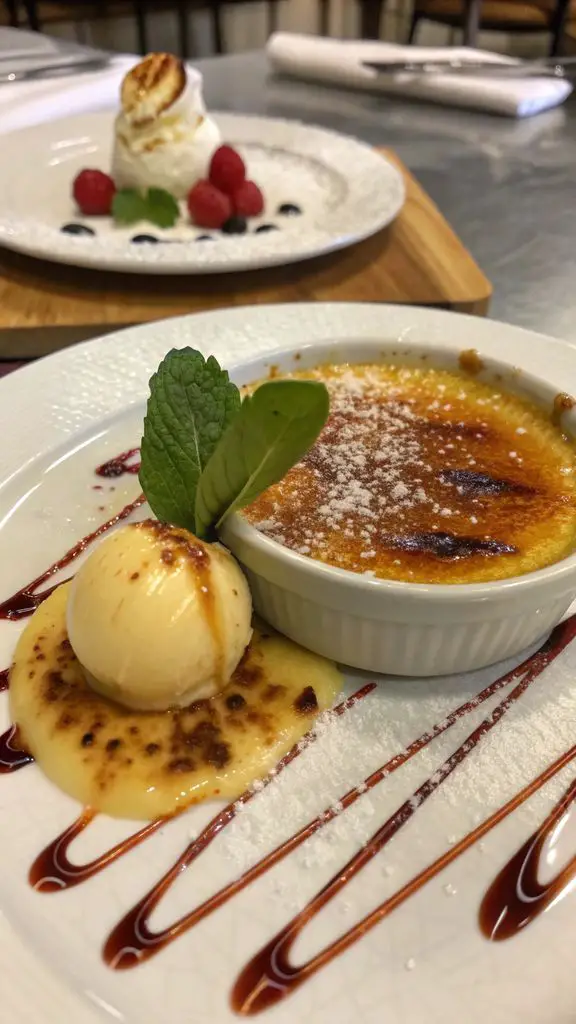Un delizioso piatto di CREMA CATALANA