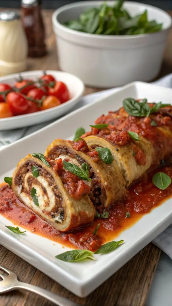 Un delizioso piatto di ROTOLO GOLOSO SENZA COTTURA