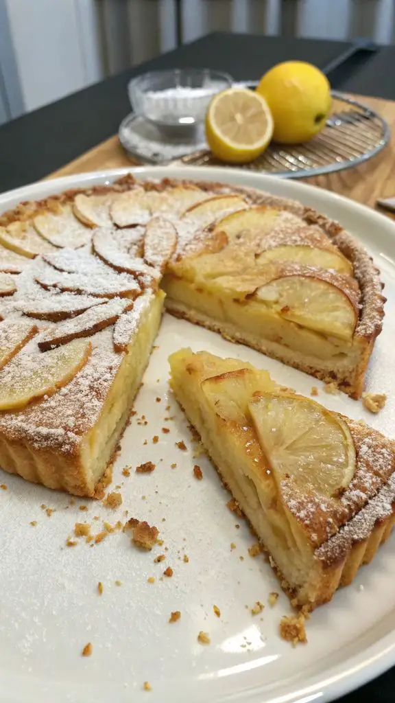 Preparazione passo-passo di TORTA DI MELE E LIMONE