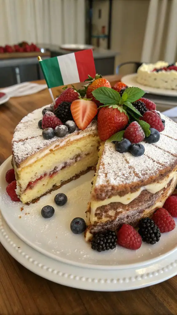 Un delizioso piatto di La Torta più Amata in Italia
