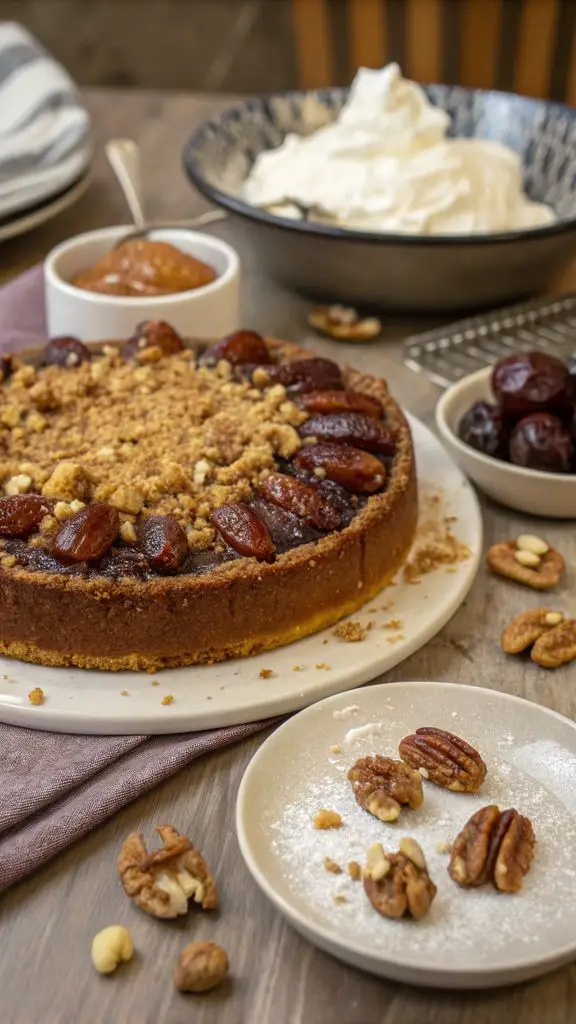 Preparazione passo-passo di Torta di datteri e noci: una delizia