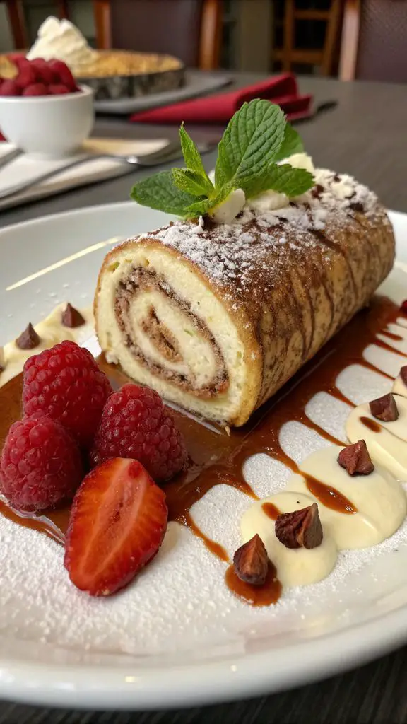 Un delizioso piatto di ROTOLO GOLOSO DI PAVESINI