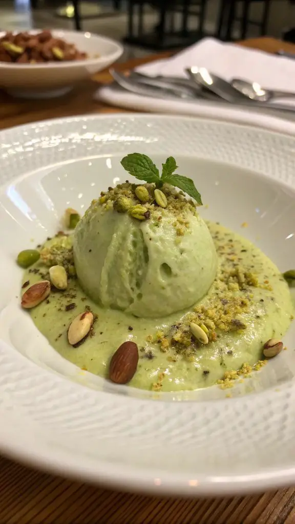 Preparazione passo-passo di Crema al pistacchio fatta in casa all'italiana