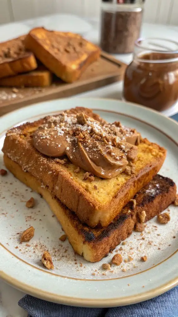 Preparazione passo-passo di Ricetta Toast Francese Biscoff Croccante per Principianti