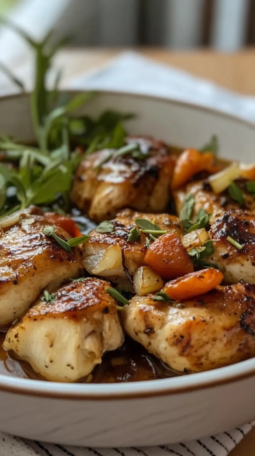 Pollo al Miele e Aglio