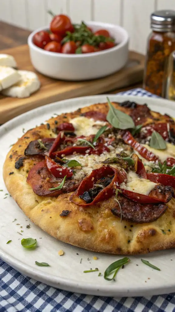 Un delizioso piatto di Puccia salentina: la ricetta del pane tipico pugliese