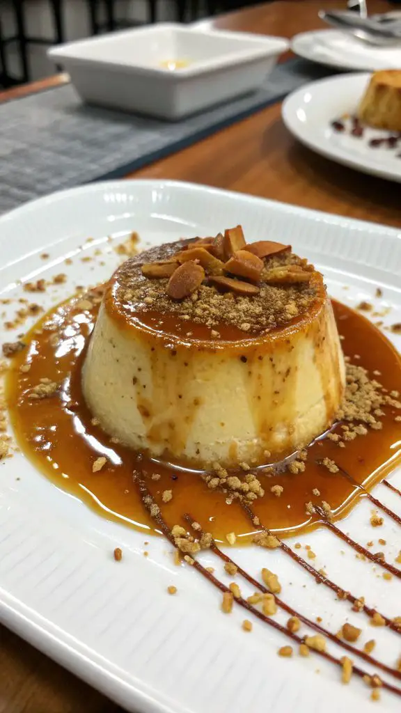 Un delizioso piatto di Flan al caffè (per diabetici)