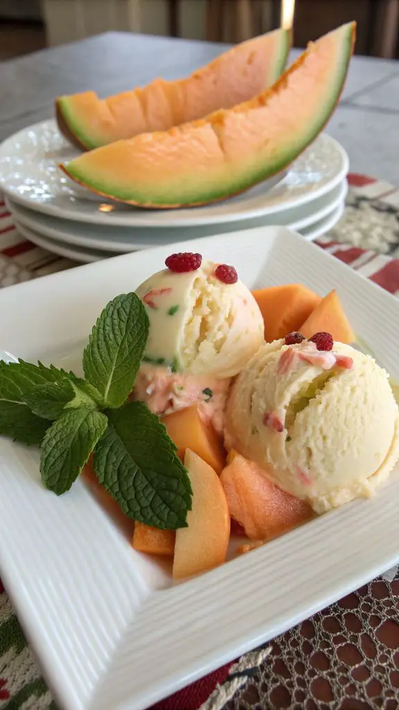 Preparazione passo-passo di GELATO AL MELONE