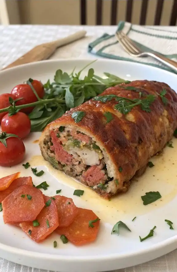Un delizioso piatto di POLPETTONE IN PADELLA