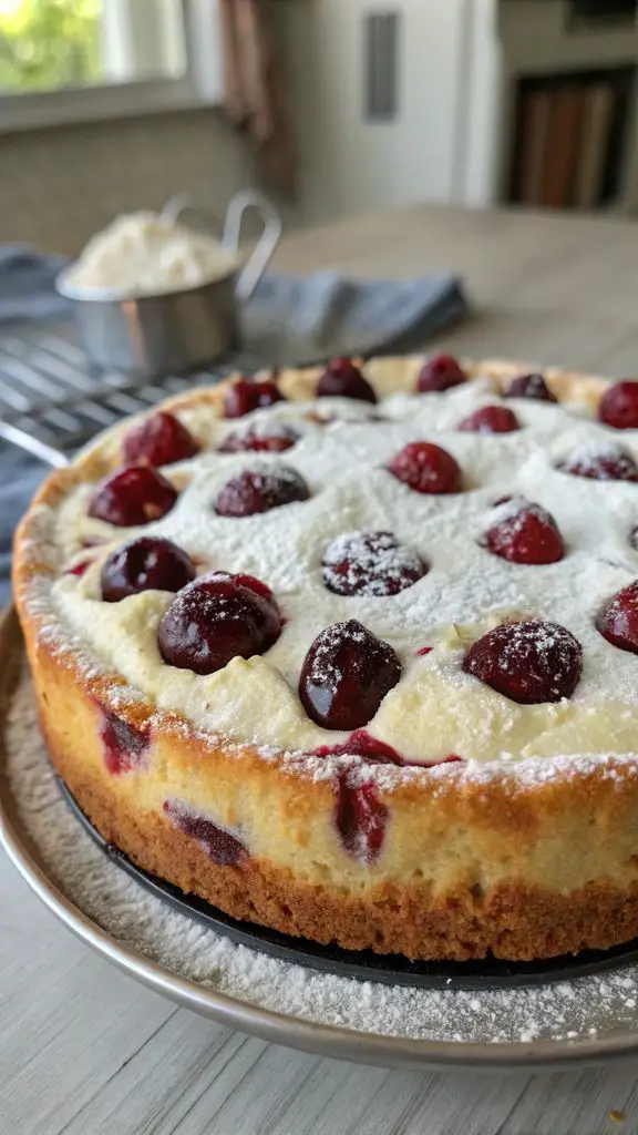 Preparazione passo-passo di Torta di Ricotta e Ciliegie: Un Dolce da Sogno!