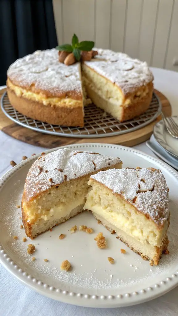 Preparazione passo-passo di Torta nuvola con soli 4 ingredienti