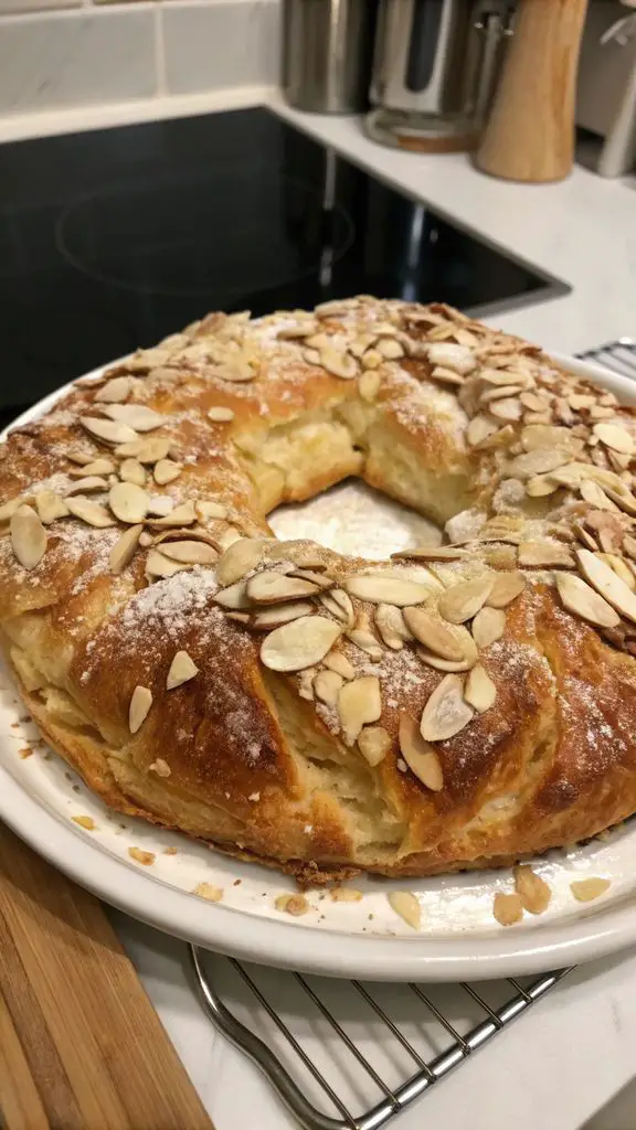 Preparazione passo-passo di Ricetta fatta in casa per i Kringle alle mandorle