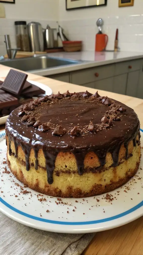 Un delizioso piatto di Ricetta Torta al Cioccolato Atta Umida in Padella!