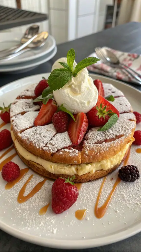 Un delizioso piatto di Torta nuvola con soli 4 ingredienti
