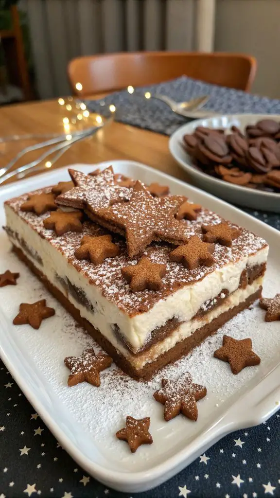Un delizioso piatto di Tiramisù con pan di stelle: la ricetta del dolce goloso e senza cottura