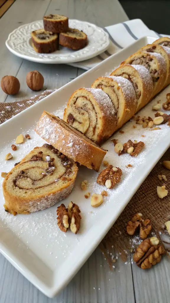 Preparazione passo-passo di Biscotti arrotolati alle noci: una deliziosa delizia dall'Italia